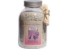 Bohemia Gifts Levanduľa s bylinkami Upokojujúce soľ do kúpeľa 1,2 kg