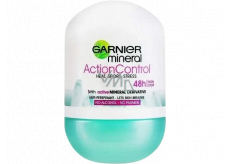 Garnier Mineral Action Control guľôčkový deodorant bez alkoholu roll-on pre ženy 50 ml