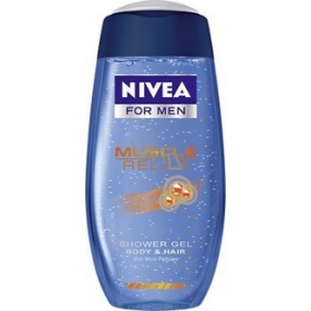 Nivea Men Muscle Relax sprchový a šampón na vlasy 250 ml