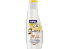 Nivea Sun Kids Pure & Sensitive OF50 + mlieko na opaľovanie pre deti 200 ml