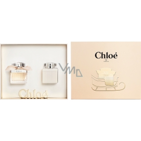 Chloé Chloé parfumovaná voda 50 ml + telové mlieko 100 ml, darčeková súprava