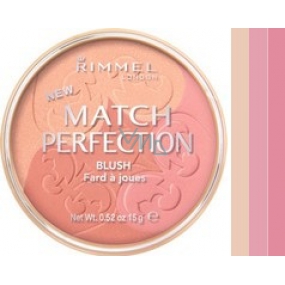 Rimmel London Match Perfection Trio tvárenka 001 Light 15 g