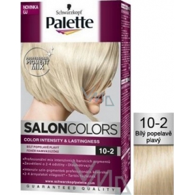 Schwarzkopf Palette Salon Colors farby na vlasy odtieň 10-2 Biela popolavo plavá