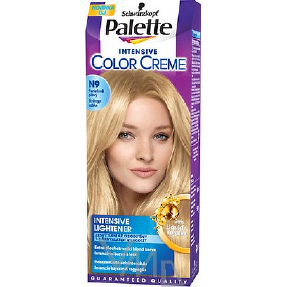 Palette Intensive Color Creme farba na vlasy odtieň N9 Perleťovo plavý
