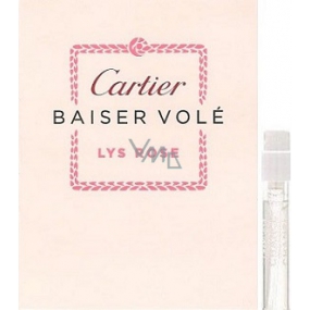 Cartier Baiser Vole Lys Rose toaletná voda pre ženy 1,5 ml s rozprašovačom, vialka