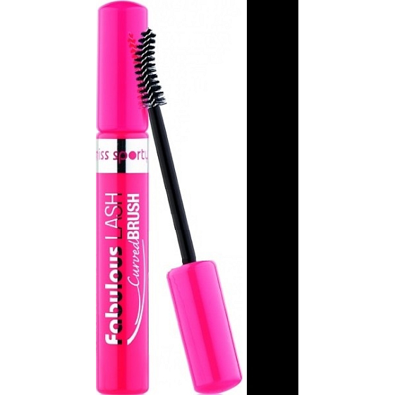 Miss Sporty Fabulous Lash Curved Brush riasenka 001 Black 8 ml
