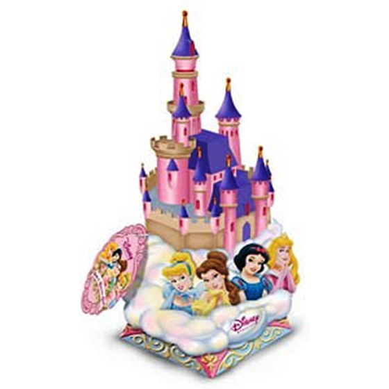 Disney Princess - Čarovný zámok 3D sprchový a kúpeľový gél pre deti 400 ml