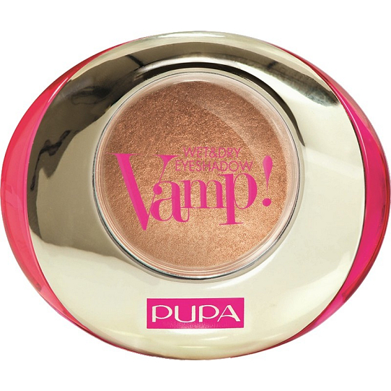 Pupa Dot Shock Vamp! Wet & Dry Eyeshadow očné tiene 706 Bronze Chestnut 1 g