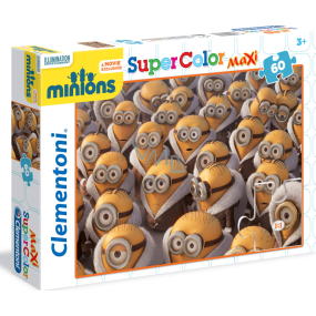 Clementoni Puzzle Maxi Mimons 60 dielikov, odporúčaný vek 3+