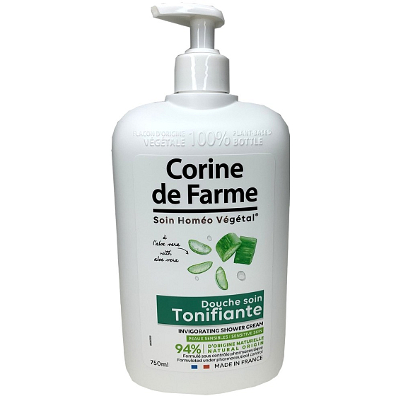 Corine de Farmu Aloe Vera sprchový gél s dávkovačom 750 ml
