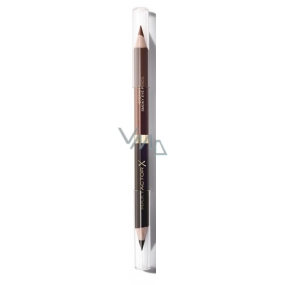 Max Factor Eyefinity Smoky obojstranná ceruzka na oči Charcoal + Brushes Copper