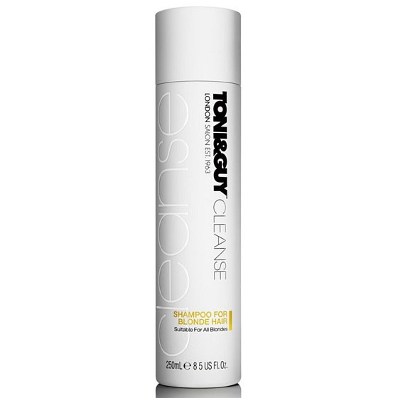 Toni & Guy Cleanse Blonde šampón na blond vlasy 250 ml