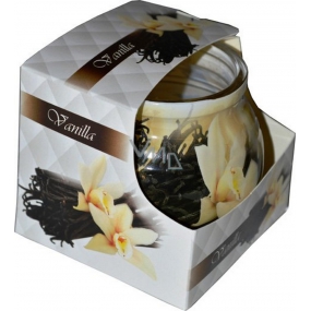 Admit Vanilla dekoratívne aromatická sviečka v skle 80 g
