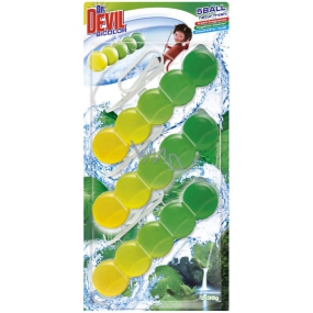 Dr. Devil Natur Fresh bicolor 5Ball Wc záves 3 x 35 g