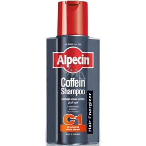 Alpecin Energizer Coffein C1, Kofeínový šampón stimuluje rast vlasov, spomaľuje dedičné vypadávanie vlasov 75 ml