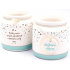 Nekupto Keramický svietnik s venovaním Najlepšie mama, 8 x 7,5 cm
