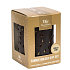 Woodwick Vanilla Bean - Vanilkový struk vonná sviečka s dreveným knôtom petite 3 x 31 g + Žiariace list svietnik, darčekový set