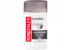 Borotalco Invisible antiperspirant dezodorant stick unisex 40 ml