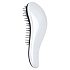 Dtangler Detangling Brush kefa pre ľahké rozčesanie vlasov 18,5 cm Silver