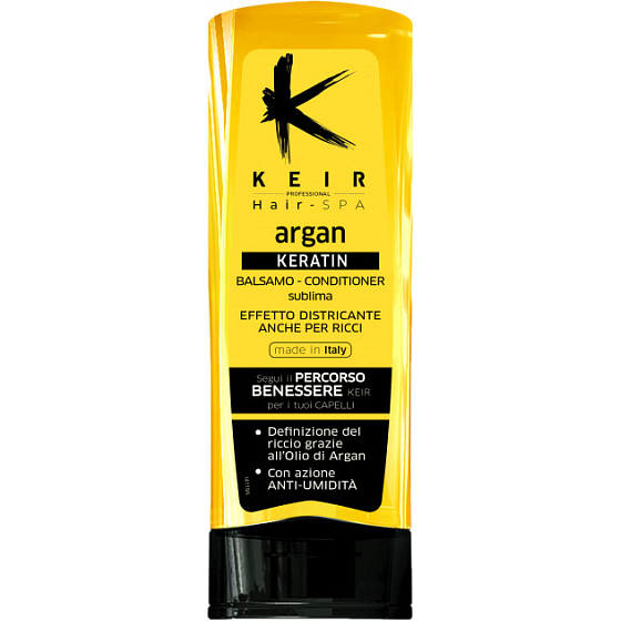 Keir Argan kondicionér na suché a vlnité vlasy 200 ml