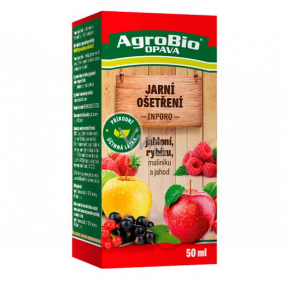 AgroBio Inporo Jarné ošetrenie jabloní, ríbezlí, malín a jahôd 50 ml