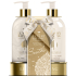 Grace Cole Warm Vanilla & Sweet Almond mydlo na ruky 300 ml + krém na ruky a nechty 300 ml, kozmetická sada pre ženy