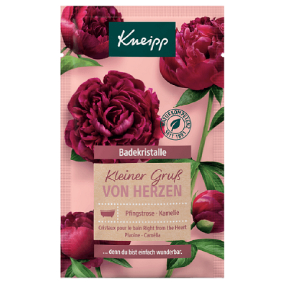 Kneipp Right From The Heart soľ do kúpeľa 60 g
