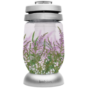 Bolsius Lamp sklenená hřbitovná sviečka, doba horenia až 36 hodín 23 cm 120 g