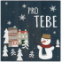 Nekupto Přání vánoční Pro Tebe 100 x 100 mm
