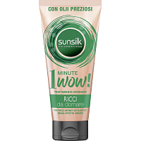 Sunsilk maska pre kučeravé vlasy Ricci Da Domare 1 Minute Wow, 180 ml