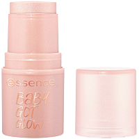 Essence Baby Got Glow rozjasňujúca tyčinka 20 Rosy Glaze 5,5 g