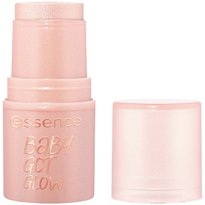 Essence Baby Got Glow rozjasňujúca tyčinka 20 Rosy Glaze 5,5 g