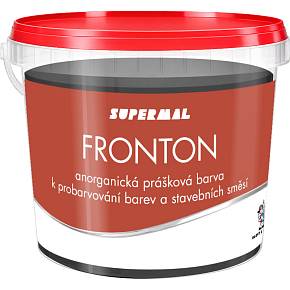 Fronton prášková farba do stavebných zmesí malty a betónu, 0199 čierna, 800 g