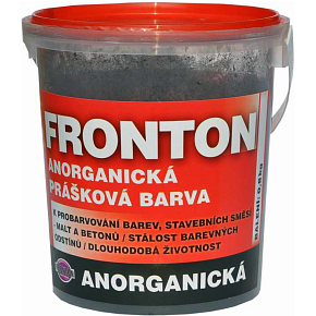 Fronton prášková farba do stavebných zmesí malt a betónov, 0199 čierna, 800 g