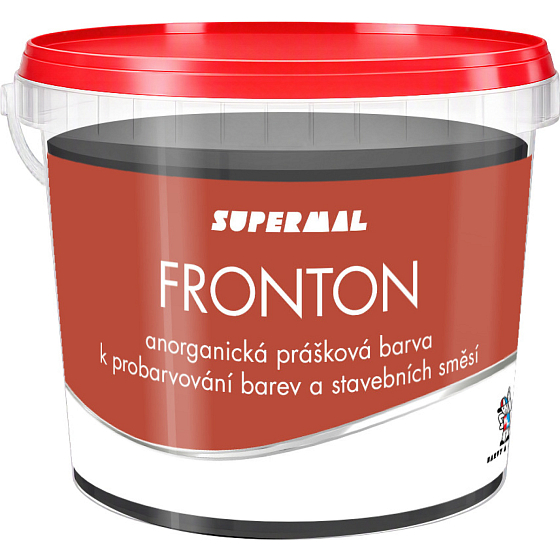 Fronton prášková farba do stavebných zmesí malty a betónu, 0199 čierna, 800 g