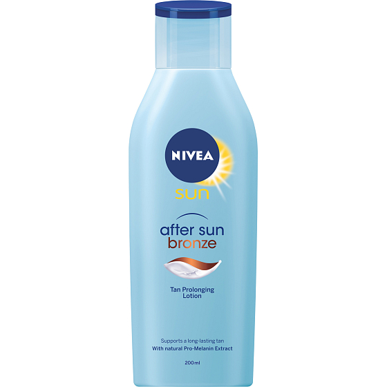 Nivea Sun After Sun Bronze mlieko po opaľovaní predlžujúce opálenie, 200 ml