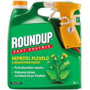 Roundup bez glyfosátu Fast 1H, rozprašovač, 3 l Roundup bez glyfosátu Fast 1H, rozprašovač, 3 l
