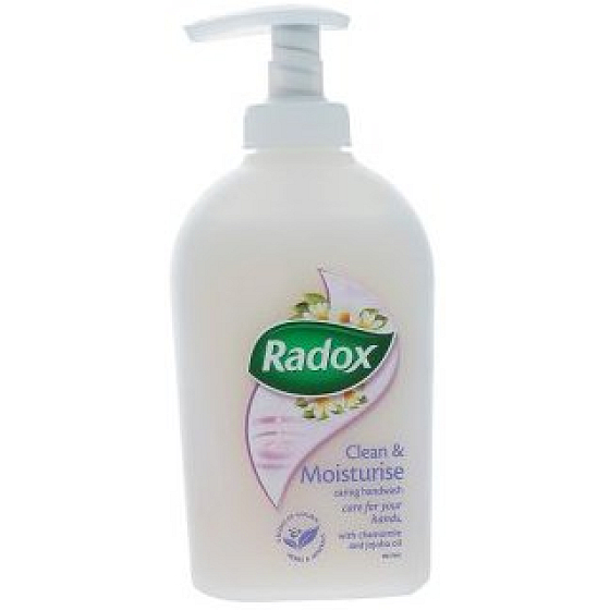 Radox Clean Moisturise tekuté mydlo dávkovač 300 ml
