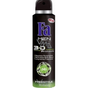 Fa Men 3D Freestyle dezodorant sprej pre mužov 150 ml
