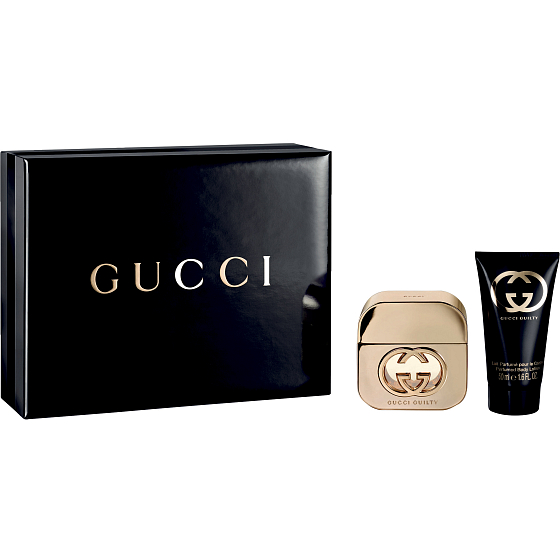 Gucci Guilty toaletná voda 50 ml + telové mlieko 100 ml, darčeková sada