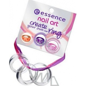 Essence Nail Art Create Your Own Ring prstienky na zafarbenie 3 kusy