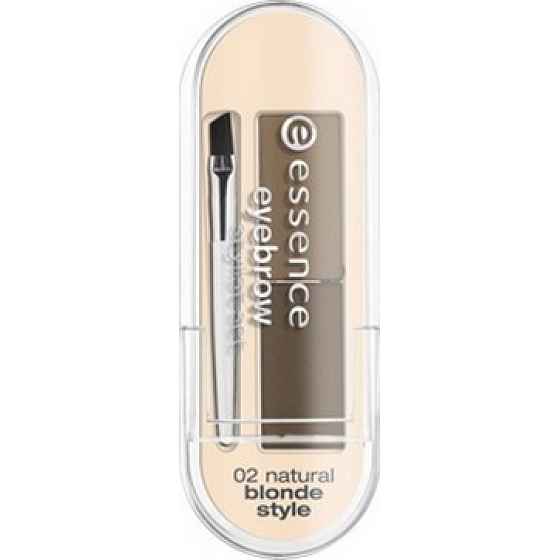 Essence Eyebrow Stylist sada pre úpravu obočia 02 Natural Blonde Style 2 g, kozmetická sada