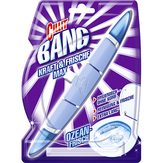 Cillit Bang Power & Fresh Max Marine Wc blok bez mriežky 43 g
