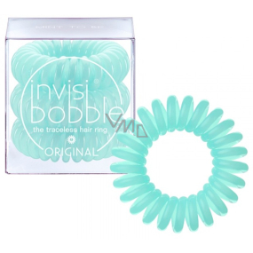 Invisibobble Original Mint To Be Gumička do vlasov mätovo zelená špirálová 3 kusy