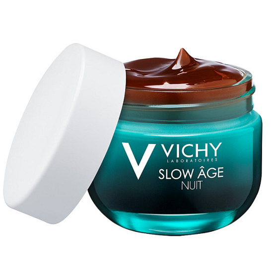 Vichy Slow Age nočný krém starostlivosť spomaľujúce prejavy starnutia pleti 50 ml