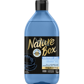 Nature Box Kokos Hydratačný sprchový gél so 100% za studena lisovaným olejom, vhodné pre vegánov 385 ml