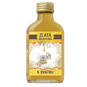 Bohemia Gifts Zlatá medovina 18% K sviatku 100 ml