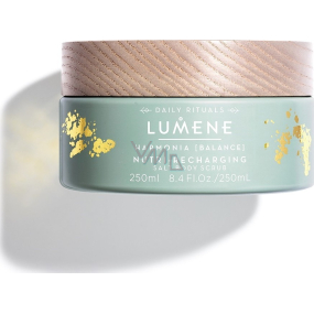 Lumene Harmonia Nutri-Recharging Salt Body Scrub soľný telový peeling 250 ml