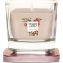 Yankee Candle Velvet Woods - Zamatové drevo sójová vonná sviečka Elevation malá sklo 1 knôt 96 g