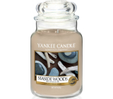 Yankee Candle Seaside Woods - Prímorské dreva vonná sviečka Classic veľká sklo 623 g